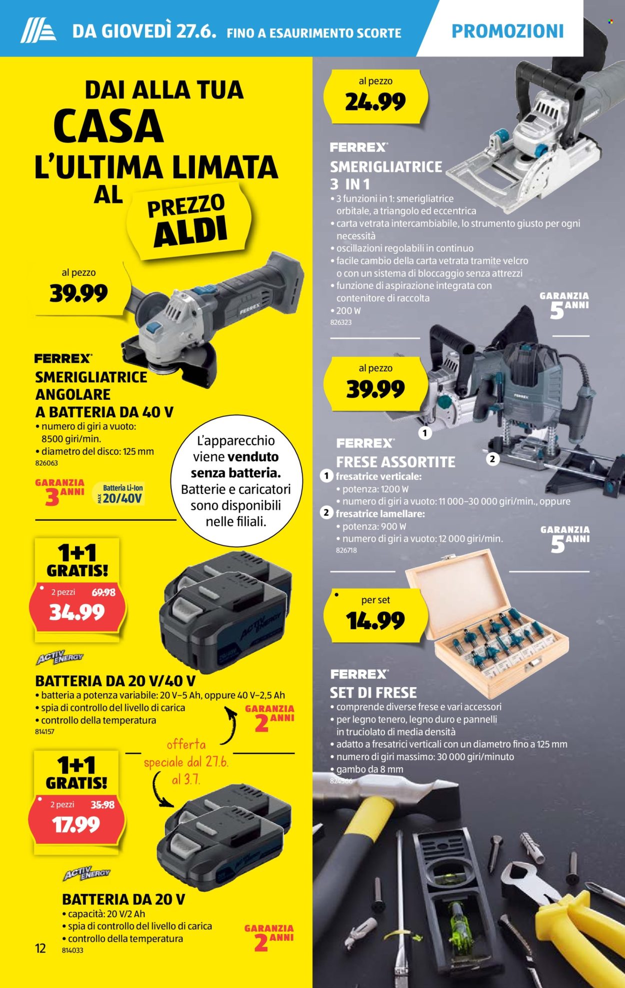 Prospekt Aldi - 27.6.2024 - 3.7.2024. Seite 12