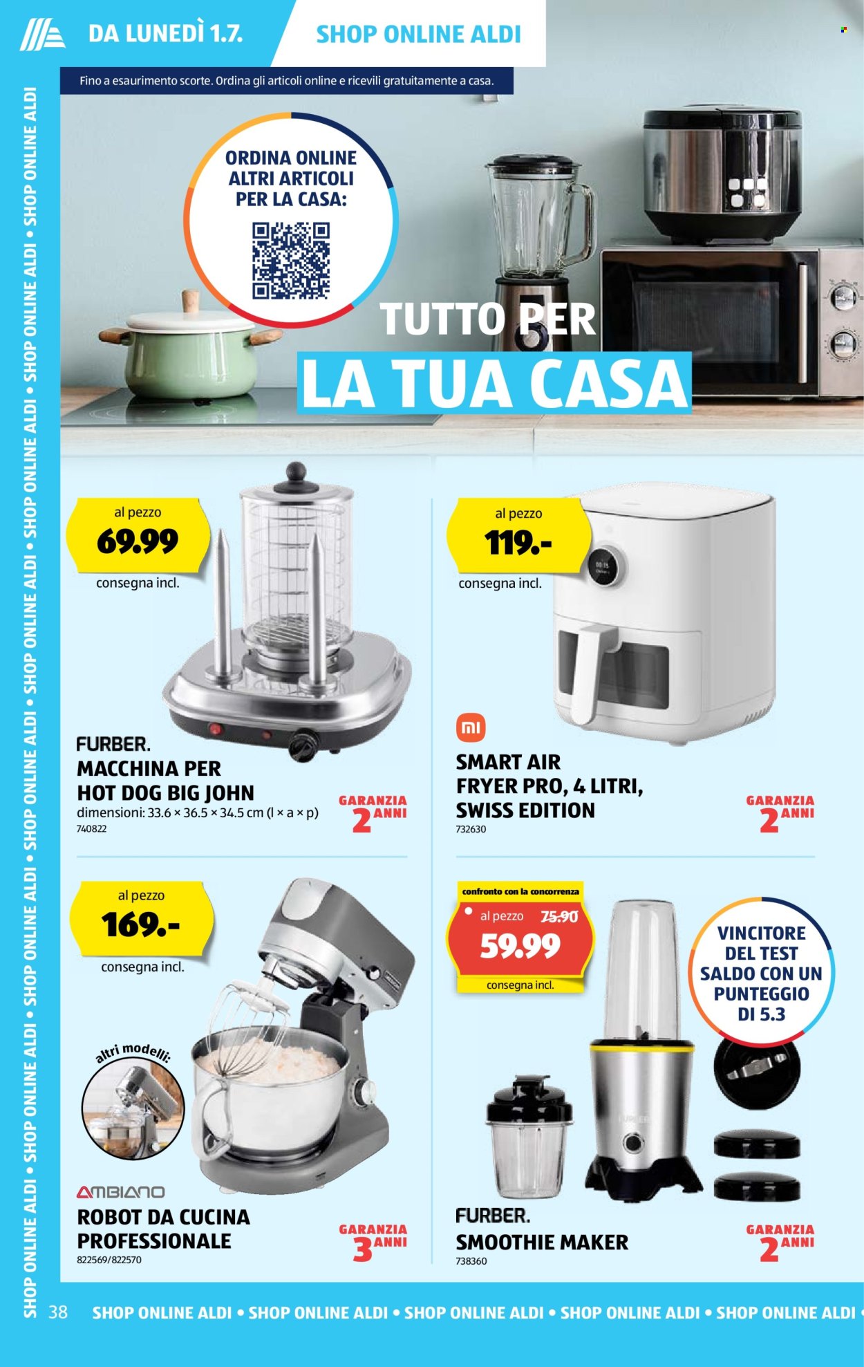 Prospekt Aldi - 27.6.2024 - 3.7.2024. Seite 38