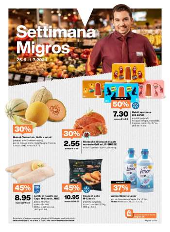 Prospekte Migros - 25.6.2024 - 1.7.2024.
