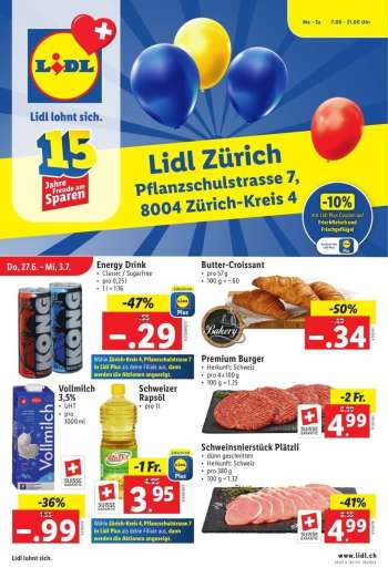 Prospekte Lidl - 27.6.2024 - 3.7.2024.