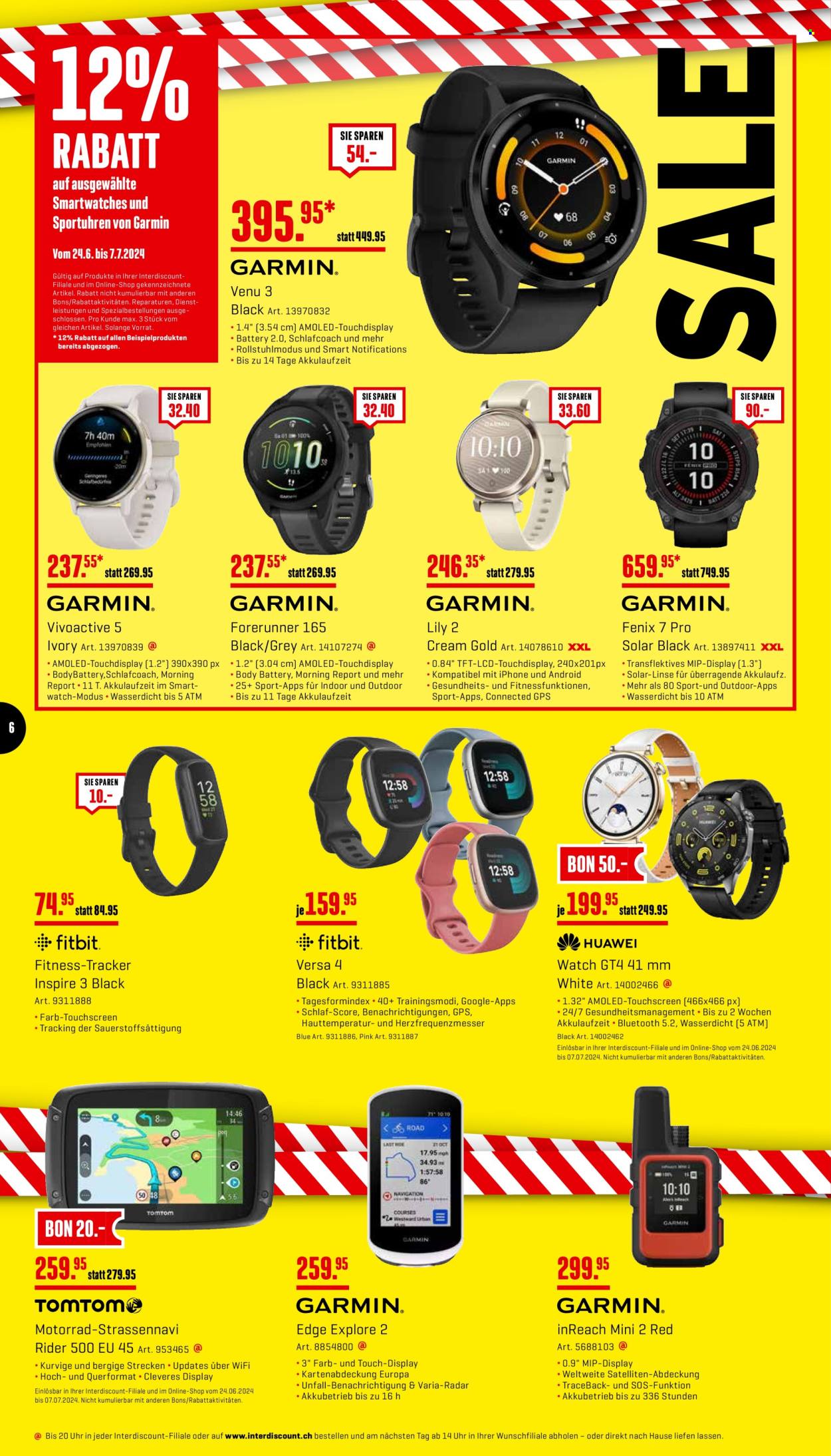 Prospekt Interdiscount - 24.6.2024 - 7.7.2024. Seite 6