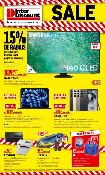 Volantino Interdiscount - 24.6.2024 - 7.7.2024.