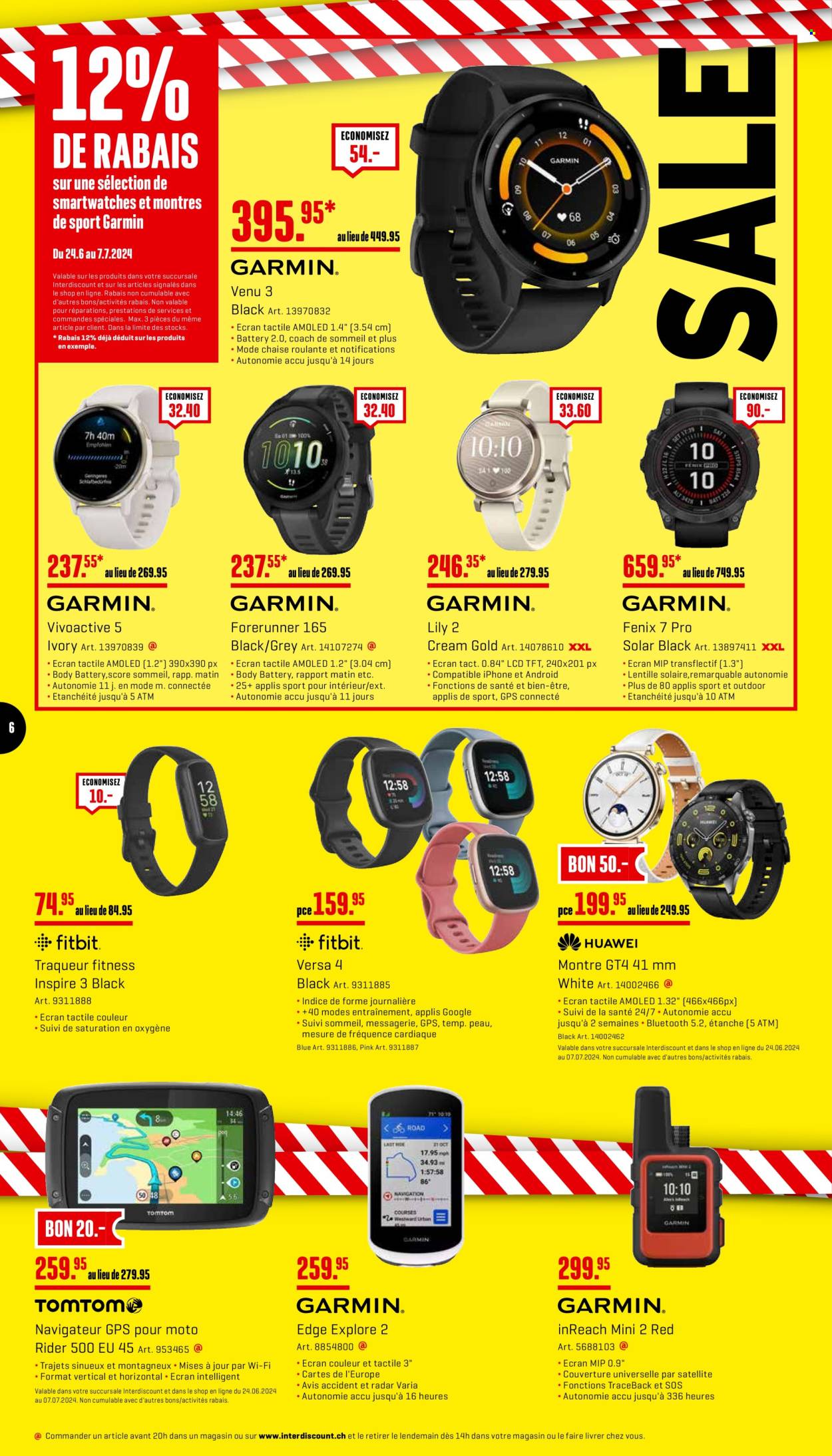 Prospekt Interdiscount - 24.6.2024 - 7.7.2024. Seite 6