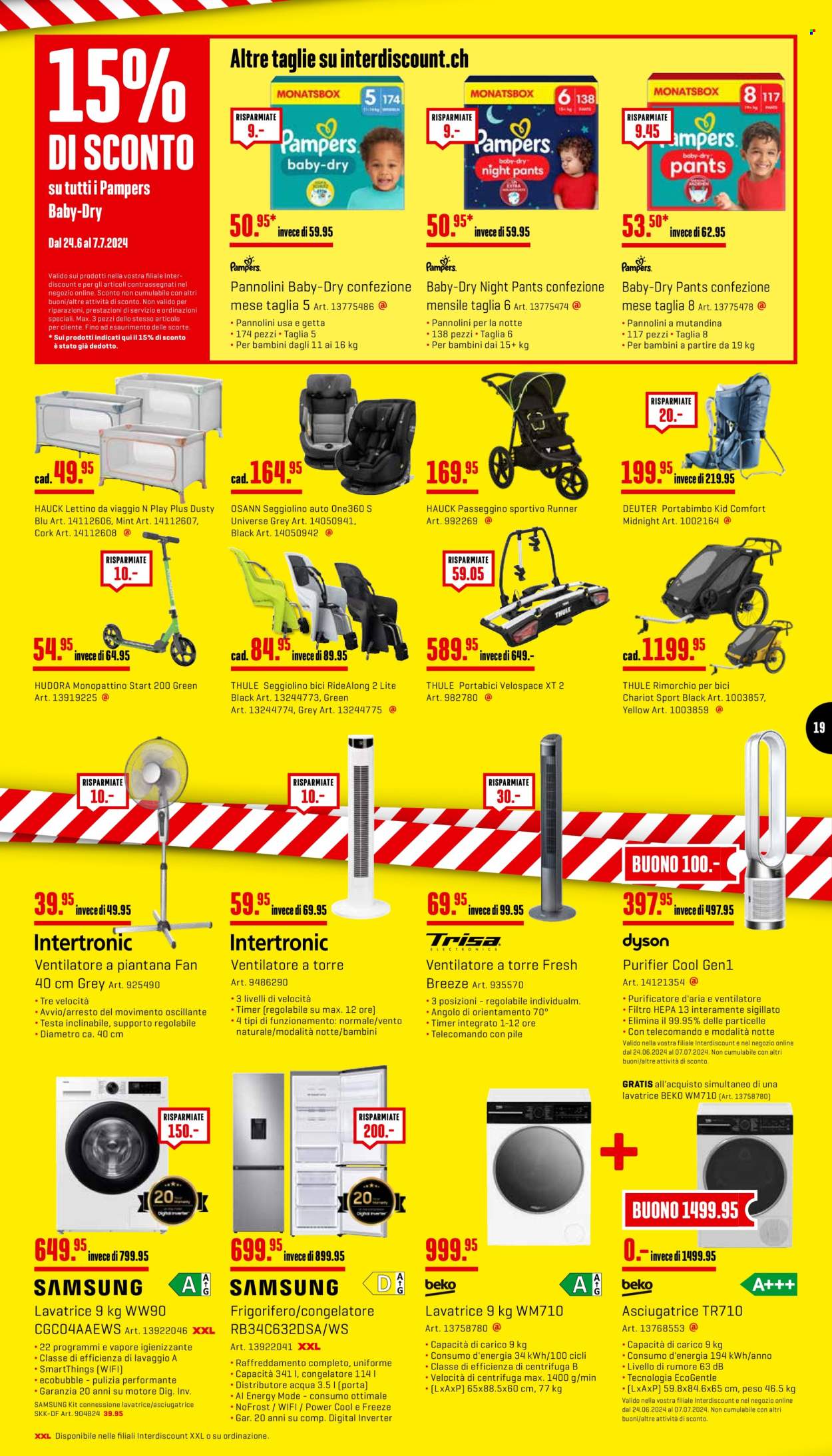 Volantino Interdiscount - 24.6.2024 - 7.7.2024. Pagina 19