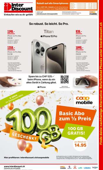 Catalogue Interdiscount - 24.6.2024 - 7.7.2024.