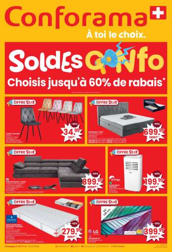 Catalogue Conforama - 25.6.2024 - 8.7.2024.