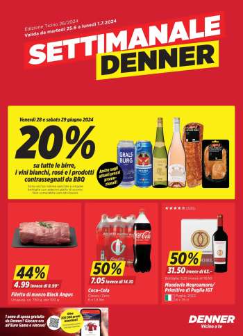 Volantino Denner - 25.6.2024 - 1.7.2024.