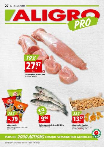 Catalogue ALIGRO - 1.7.2024 - 6.7.2024.