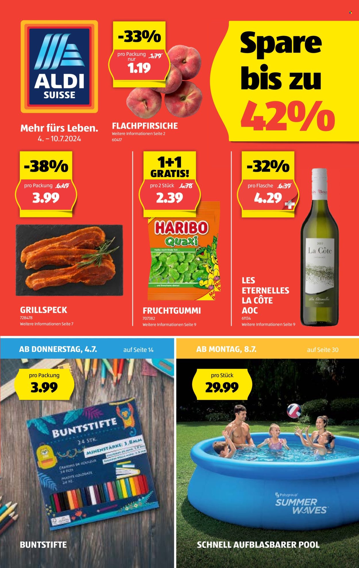 Volantino Aldi - 4.7.2024 - 10.7.2024. Pagina 1