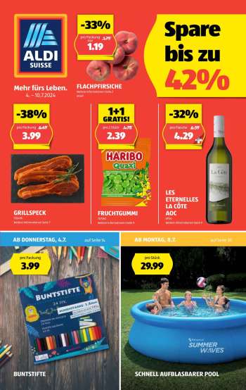 Volantino Aldi - 4.7.2024 - 10.7.2024.