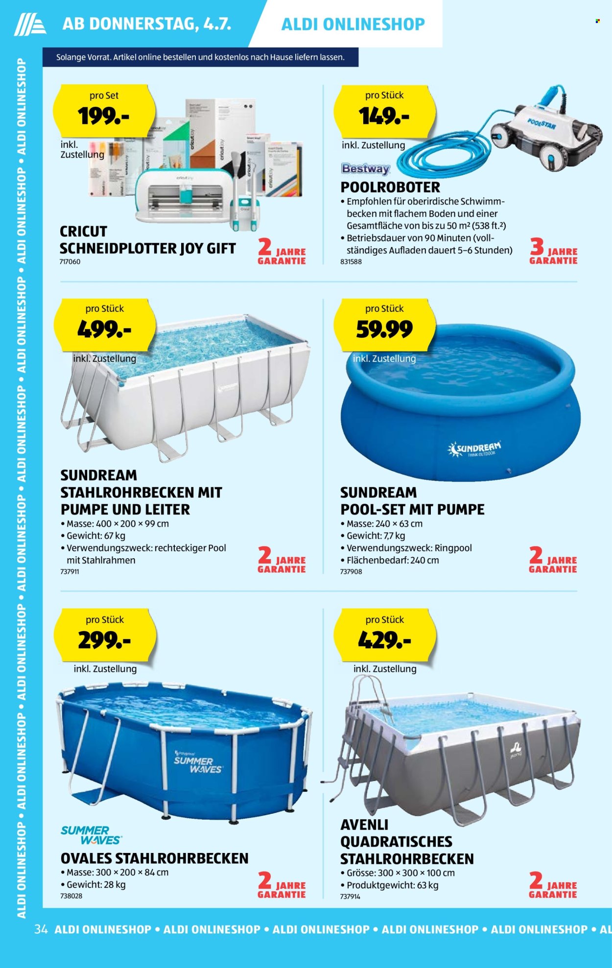 Volantino Aldi - 4.7.2024 - 10.7.2024. Pagina 34