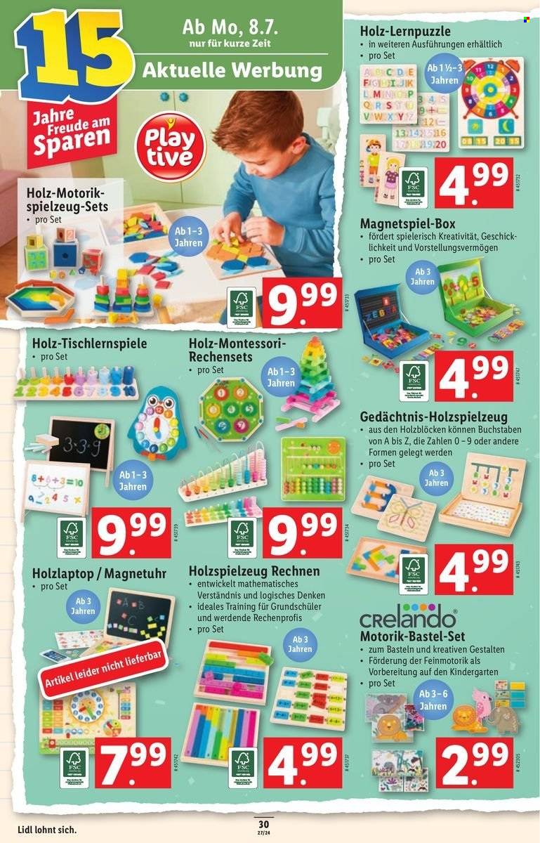 Volantino Lidl - 4.7.2024 - 10.7.2024. Pagina 30