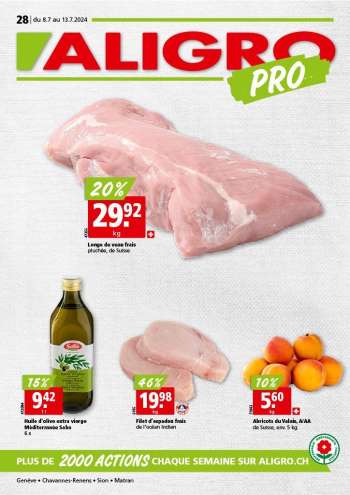 Catalogue ALIGRO - 8.7.2024 - 13.7.2024.