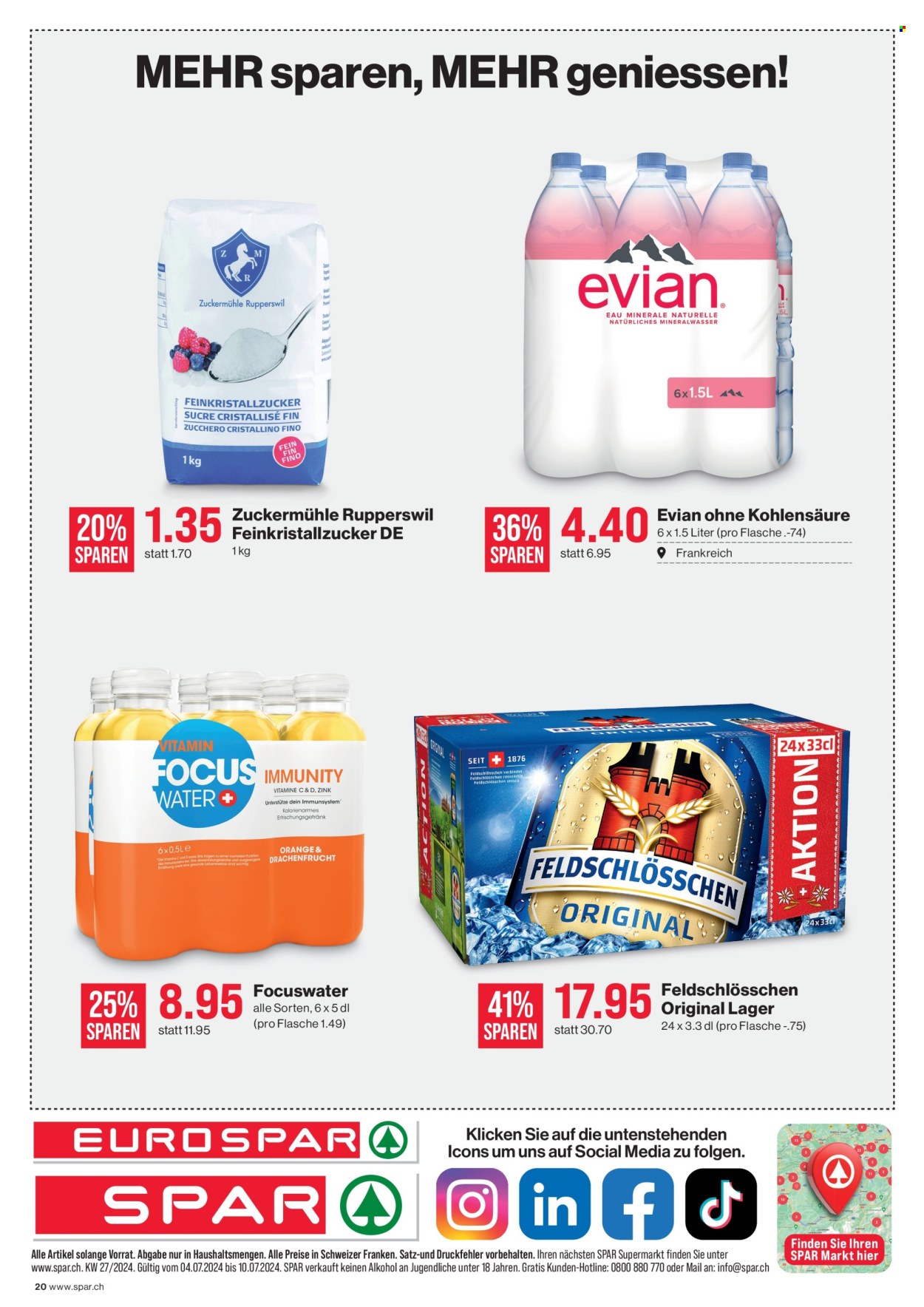 Prospekt SPAR - 4.7.2024 - 10.7.2024. Seite 20