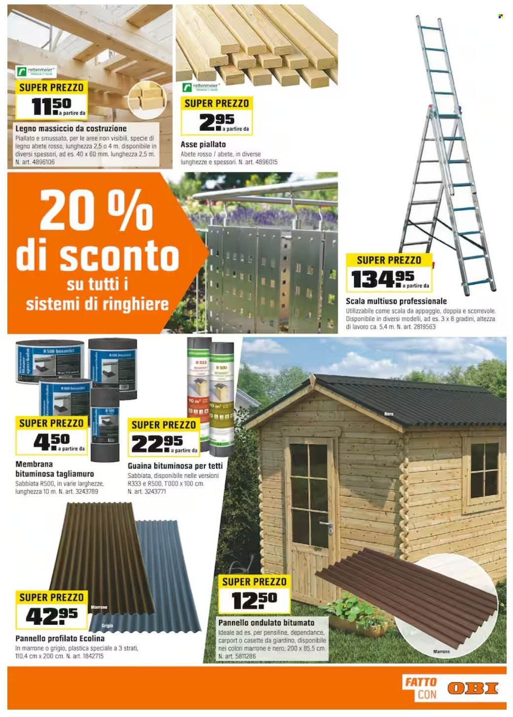Volantino OBI - 8.7.2024 - 20.7.2024. Pagina 11