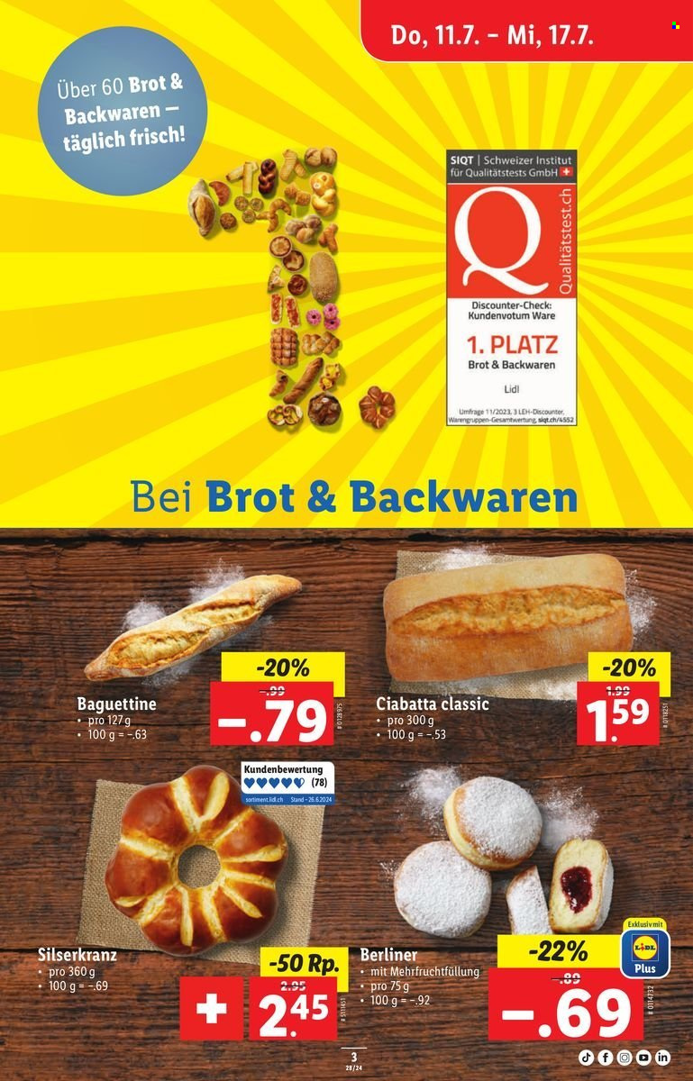 Volantino Lidl - 11.7.2024 - 17.7.2024. Pagina 3