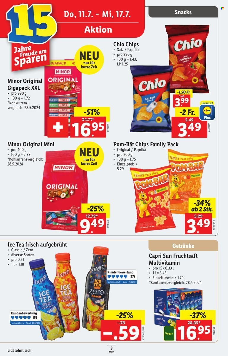 Volantino Lidl - 11.7.2024 - 17.7.2024. Pagina 8