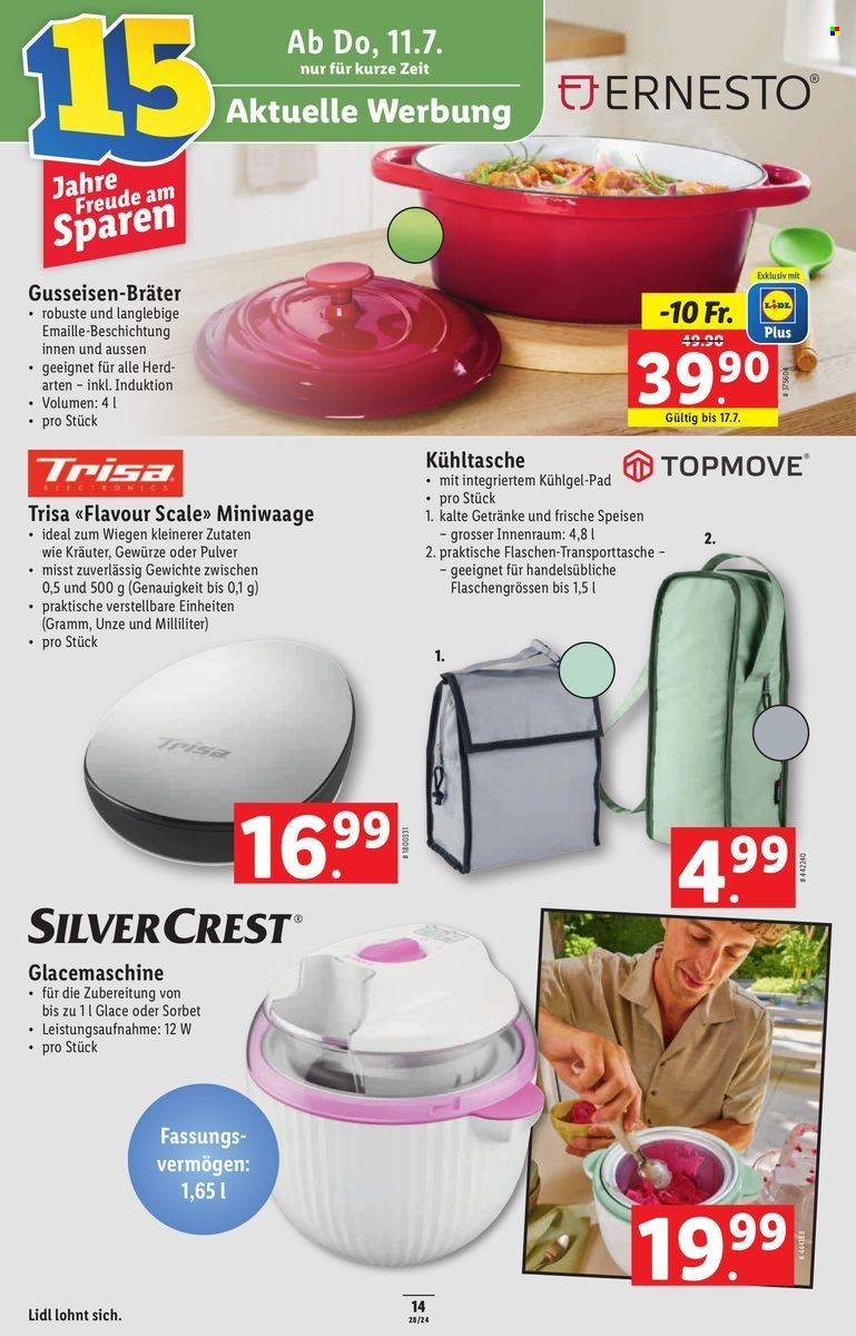 Volantino Lidl - 11.7.2024 - 17.7.2024. Pagina 14