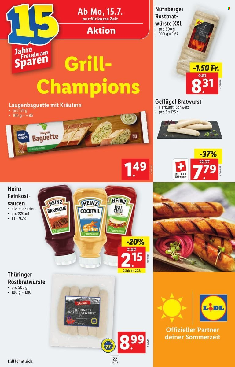 Volantino Lidl - 11.7.2024 - 17.7.2024. Pagina 22
