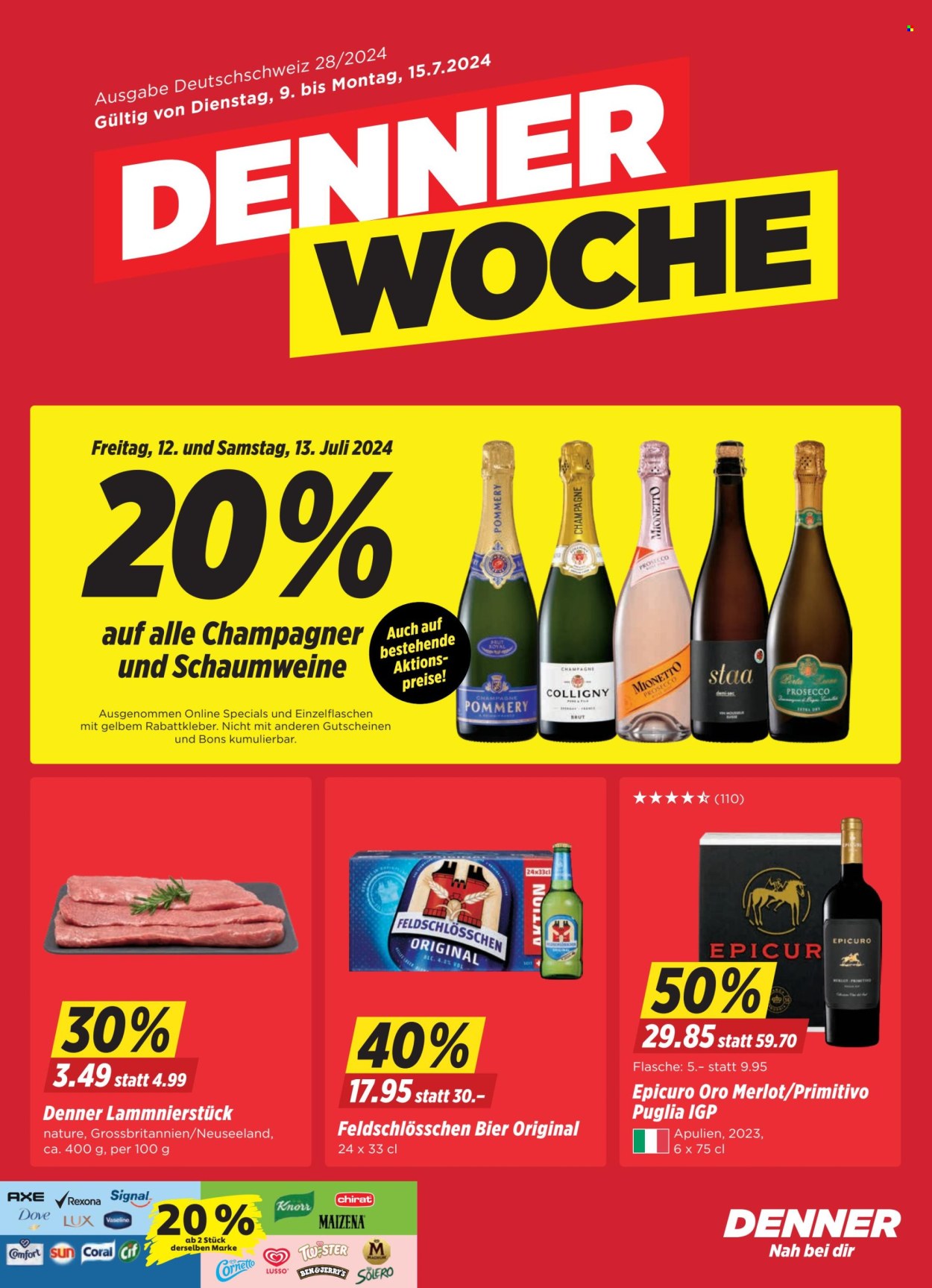 Volantino Denner - 9.7.2024 - 15.7.2024. Pagina 1