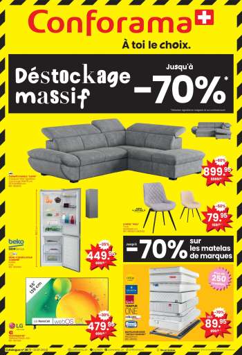 Catalogue Conforama - 9.7.2024 - 22.7.2024.