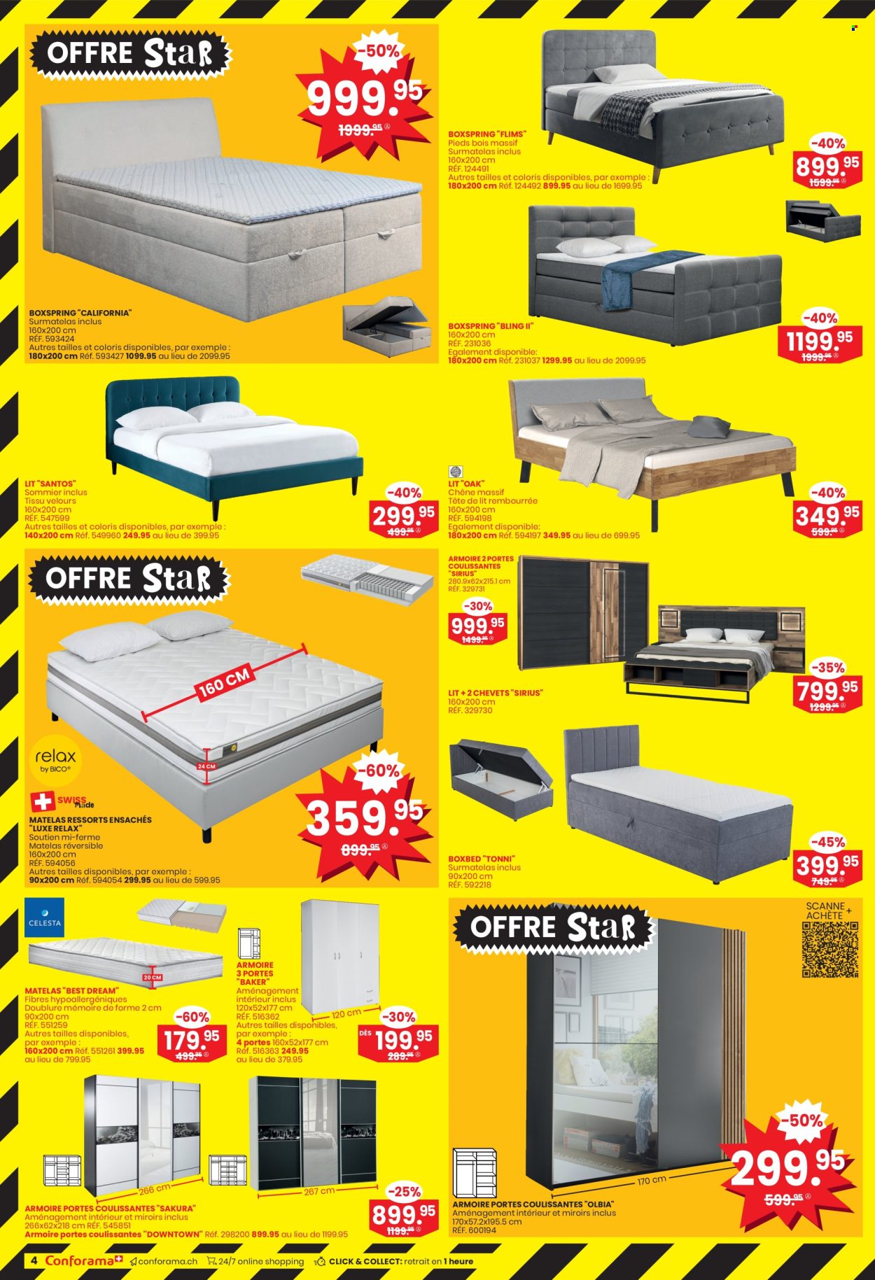Catalogue Conforama - 9.7.2024 - 22.7.2024. Page 4