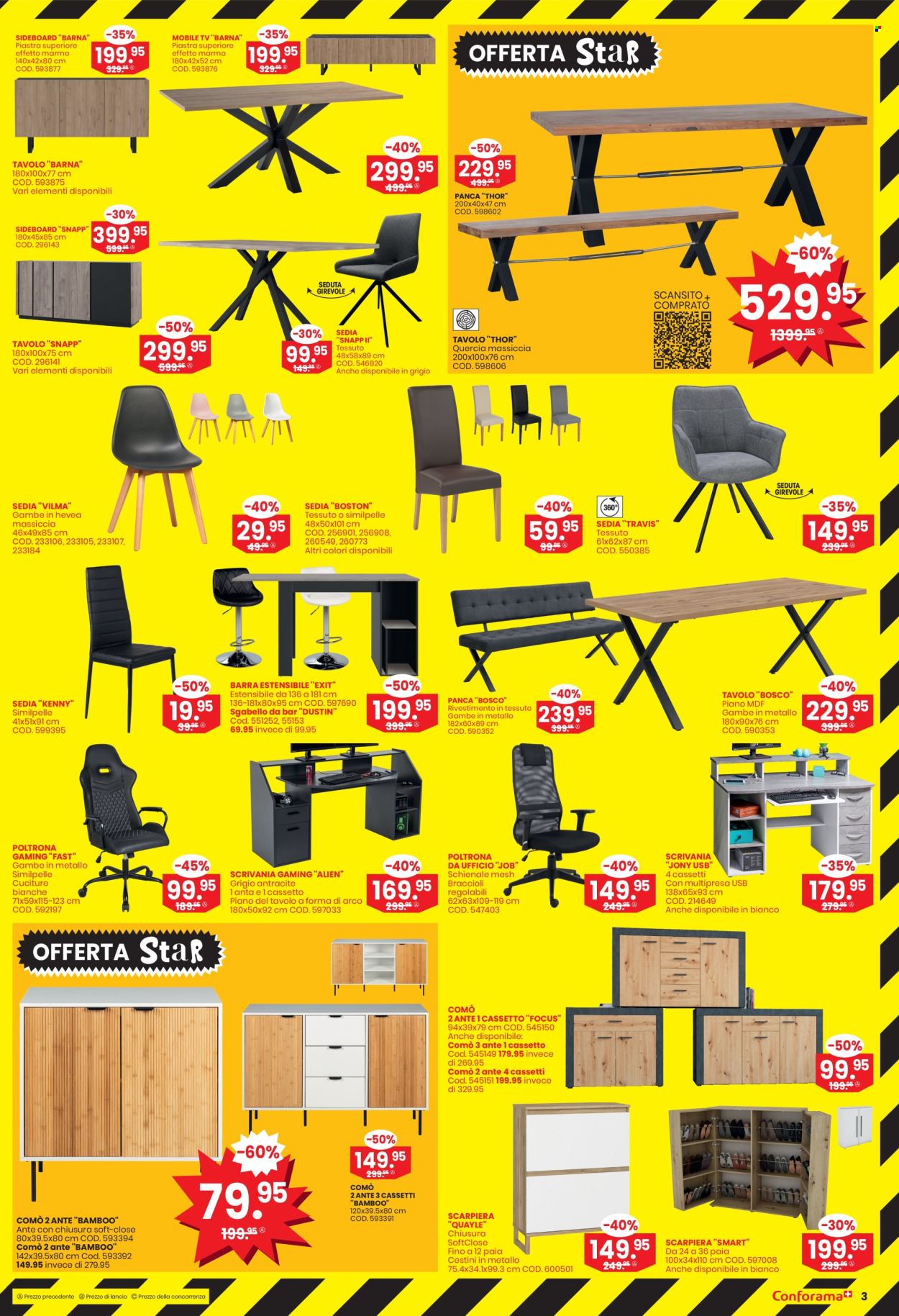 Volantino Conforama - 9.7.2024 - 22.7.2024. Pagina 3