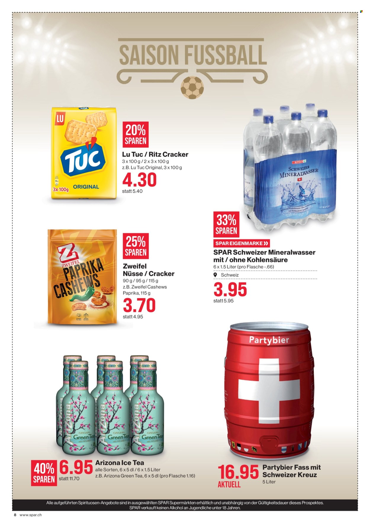 Prospekt SPAR - 11.7.2024 - 17.7.2024. Seite 8