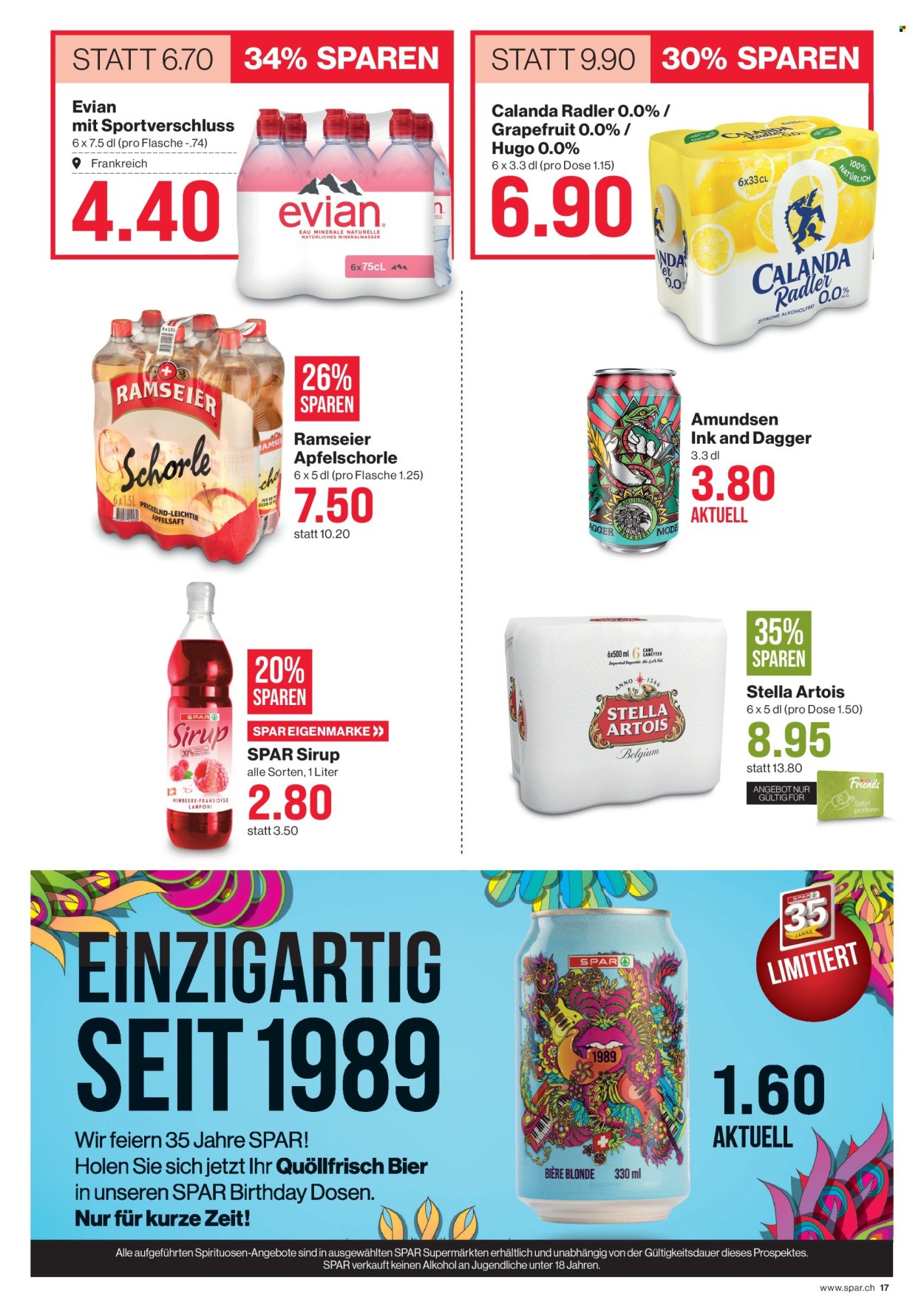 Prospekt SPAR - 11.7.2024 - 17.7.2024. Seite 17