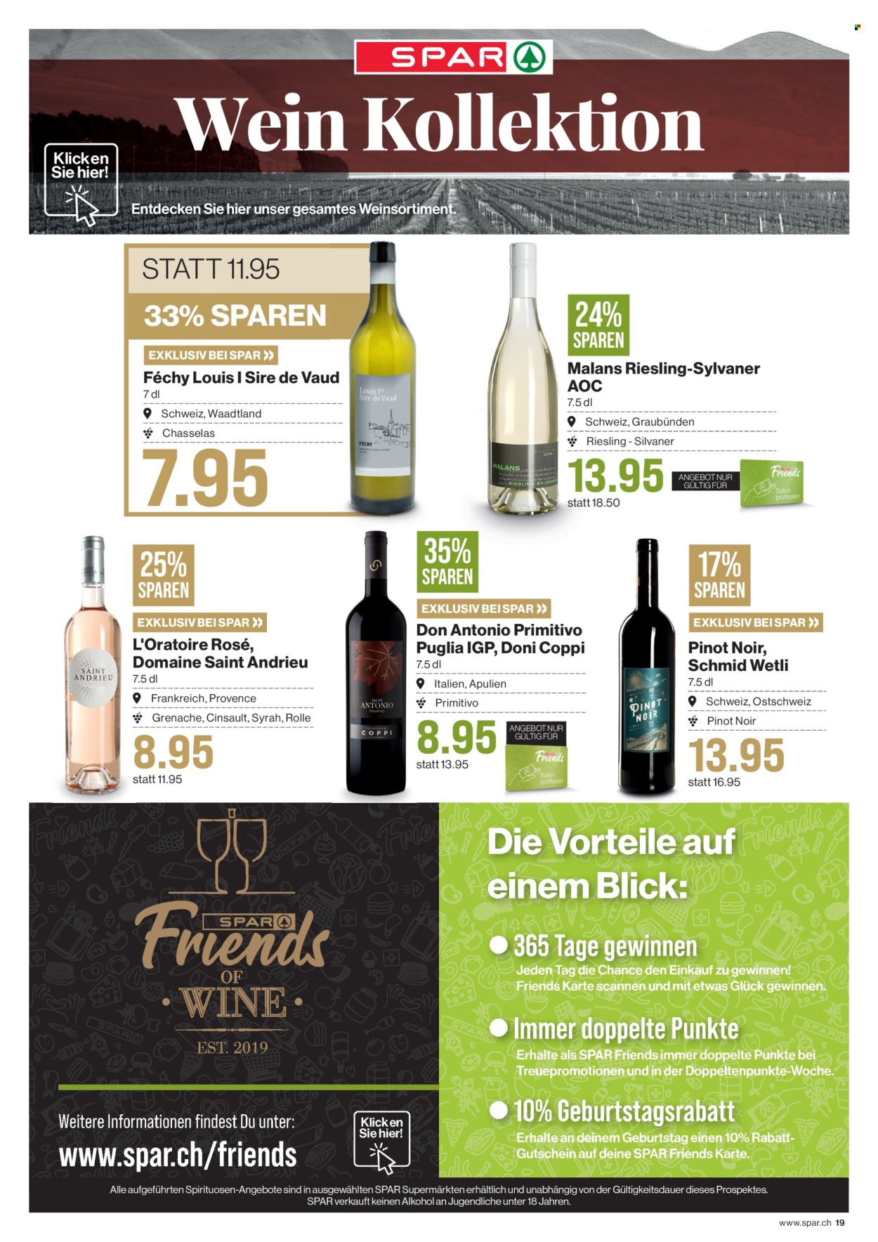 Prospekt SPAR - 11.7.2024 - 17.7.2024. Seite 19