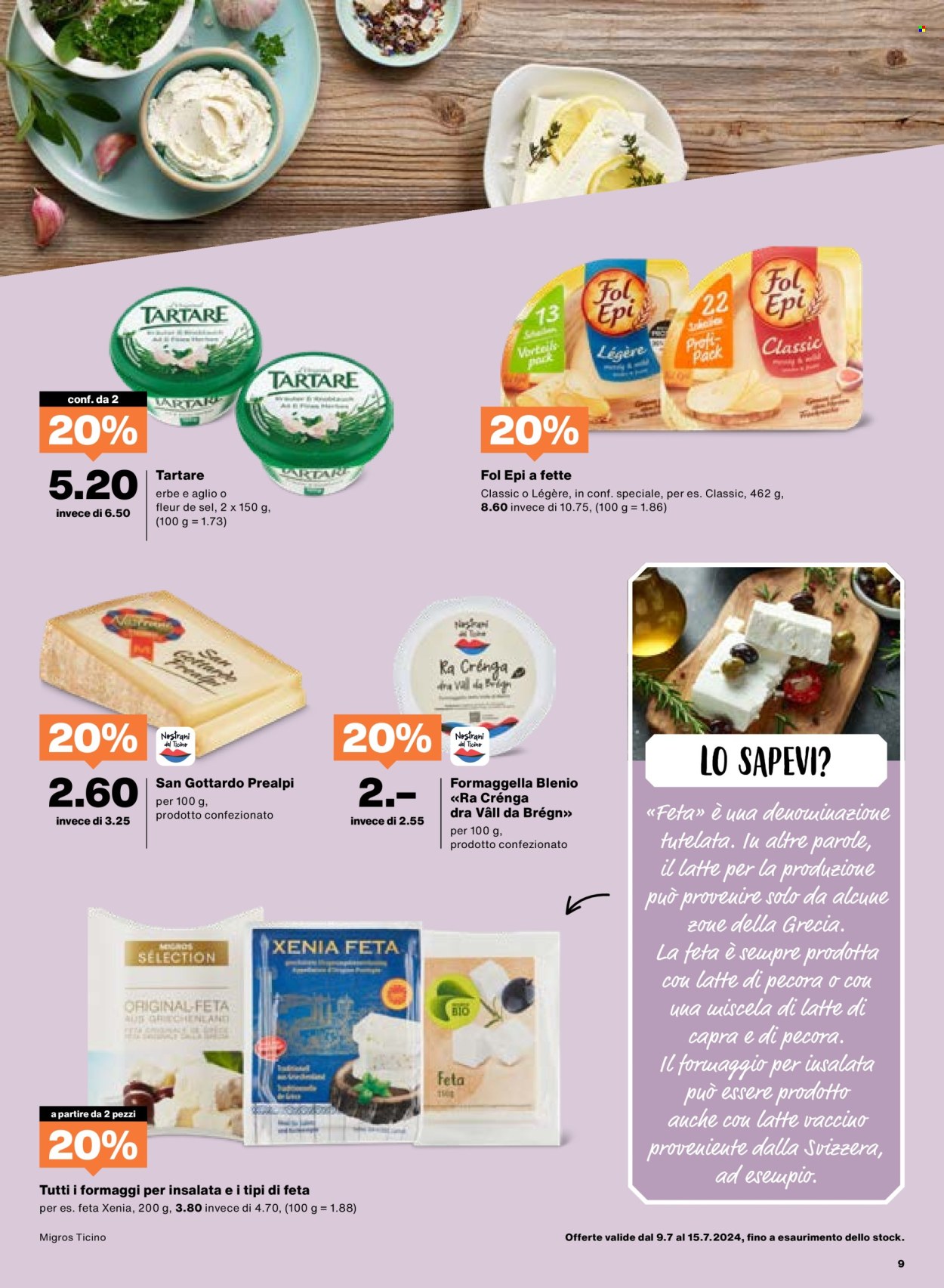 Volantino Migros - 9.7.2024 - 15.7.2024. Pagina 9