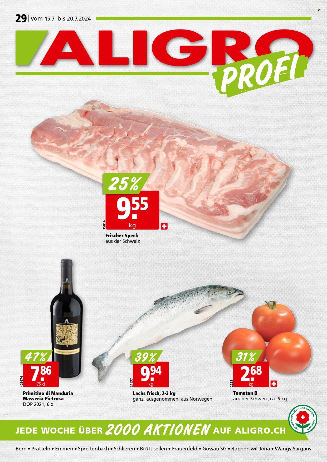 Volantino ALIGRO - 15.7.2024 - 20.7.2024. Pagina 1