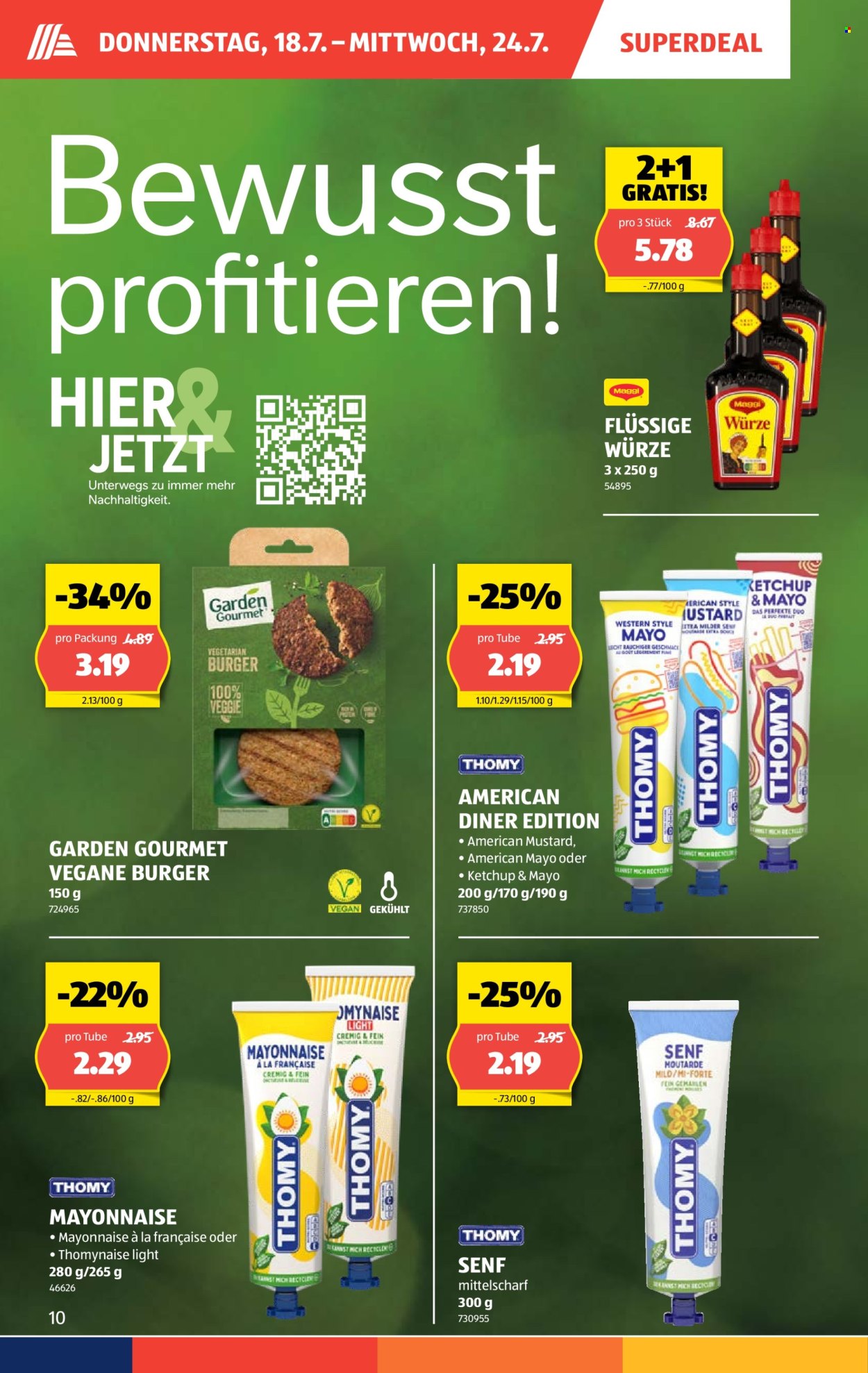 Volantino Aldi - 18.7.2024 - 24.7.2024. Pagina 10