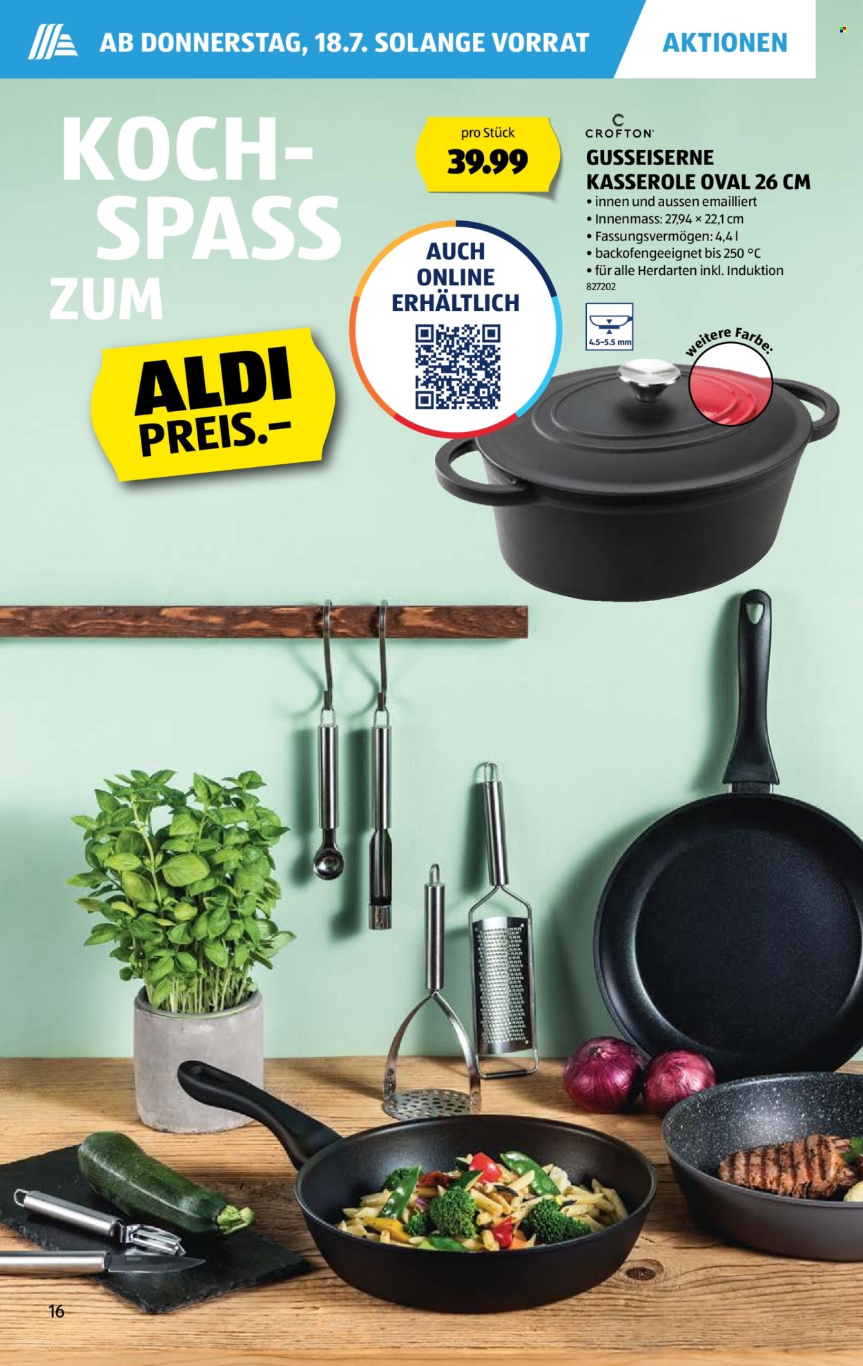 Volantino Aldi - 18.7.2024 - 24.7.2024. Pagina 16