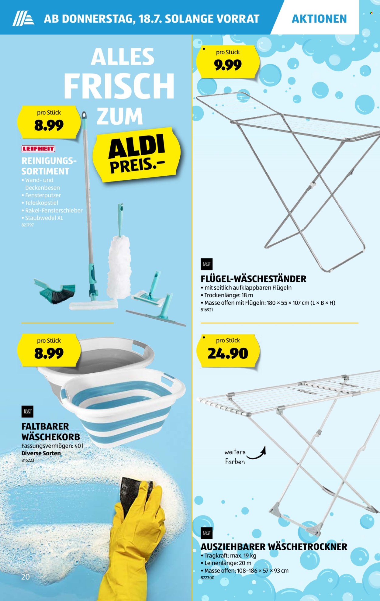 Volantino Aldi - 18.7.2024 - 24.7.2024. Pagina 20