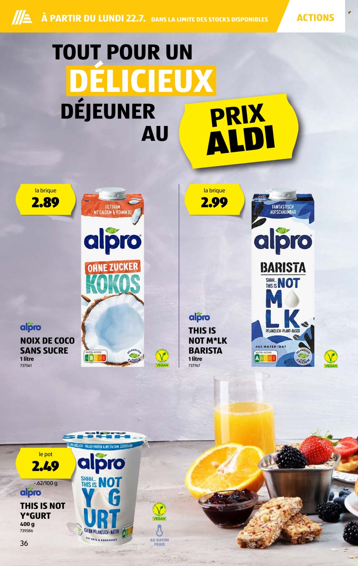 Volantino Aldi - 18.7.2024 - 24.7.2024. Pagina 36