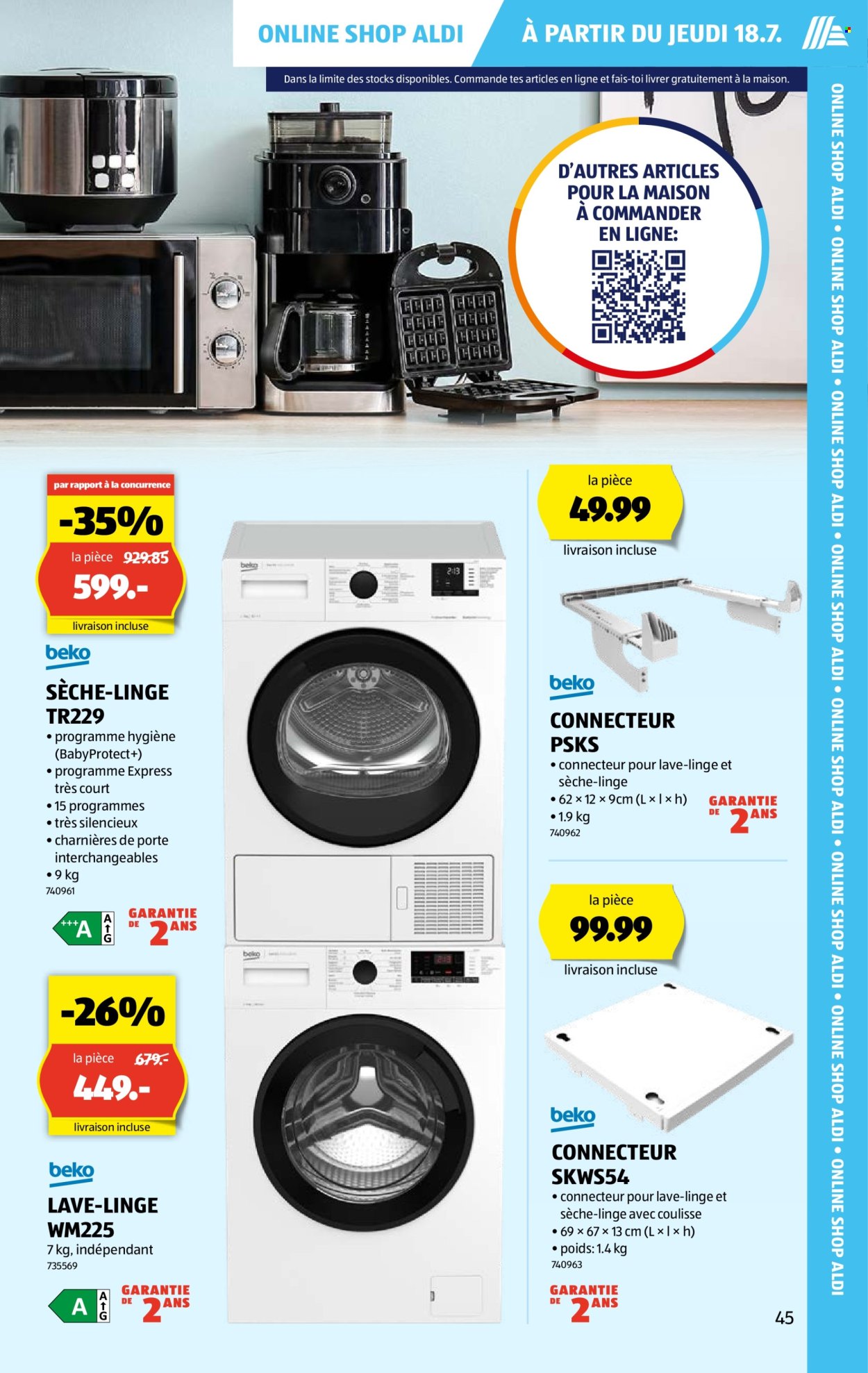 Volantino Aldi - 18.7.2024 - 24.7.2024. Pagina 45