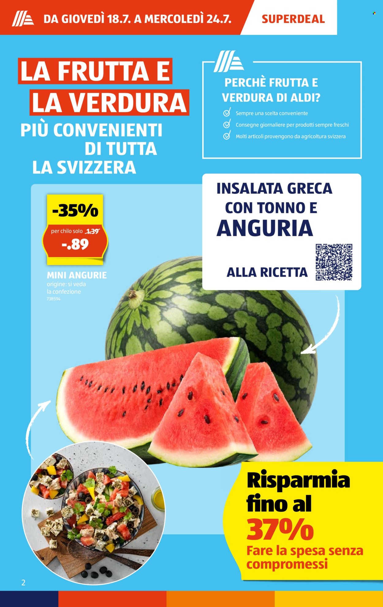 Catalogue Aldi - 18.7.2024 - 24.7.2024. Page 2