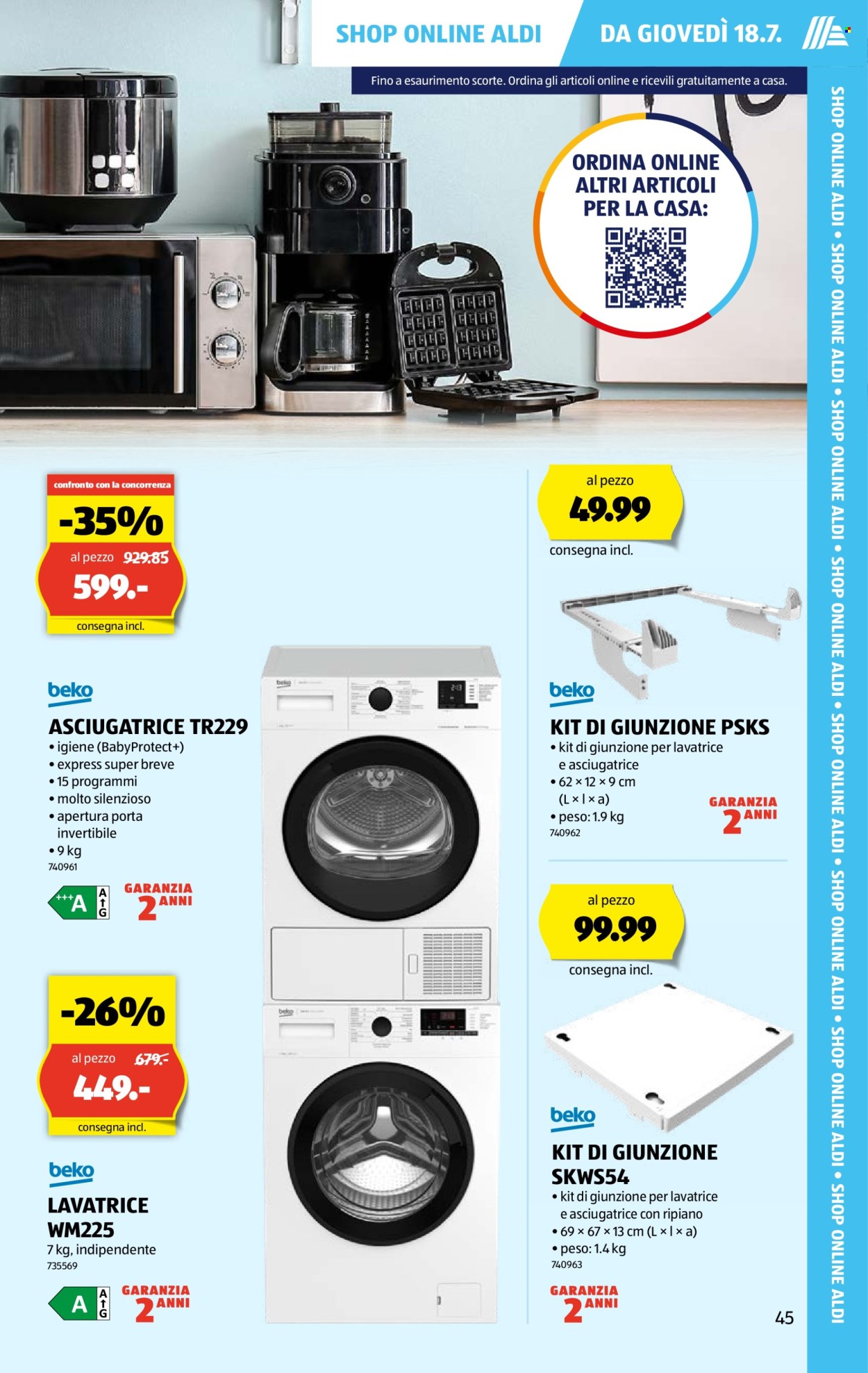Catalogue Aldi - 18.7.2024 - 24.7.2024. Page 45