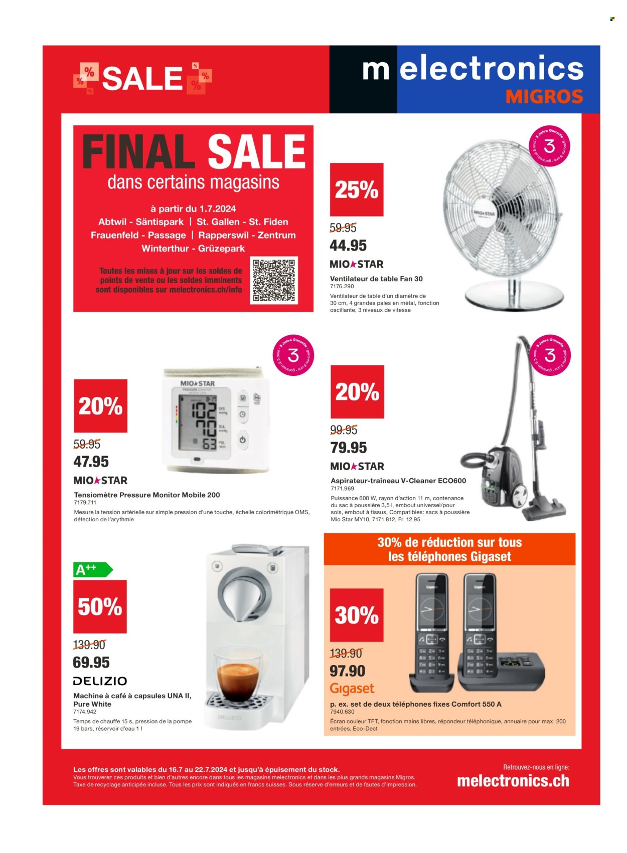 Catalogue Migros - 15.7.2024 - 21.7.2024. Page 2