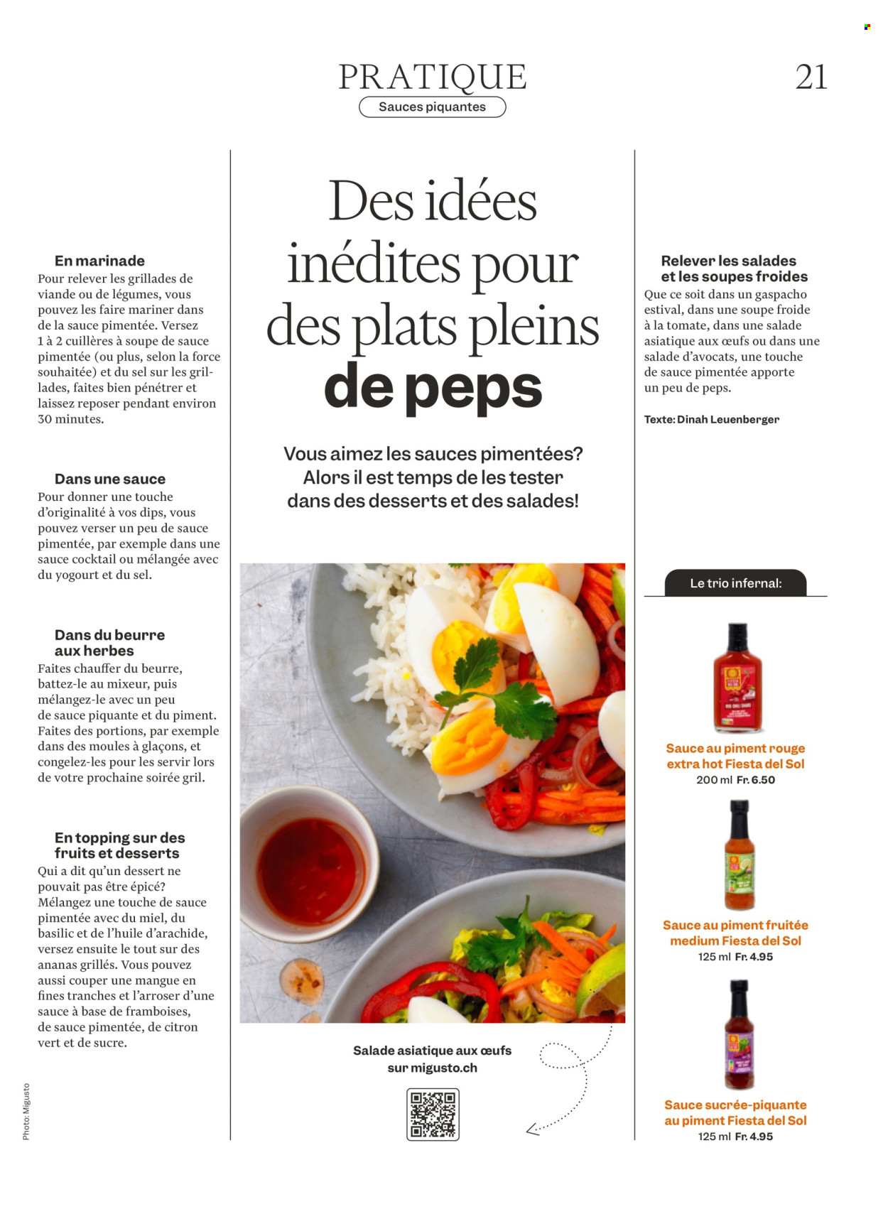 Catalogue Migros - 15.7.2024 - 21.7.2024. Page 21
