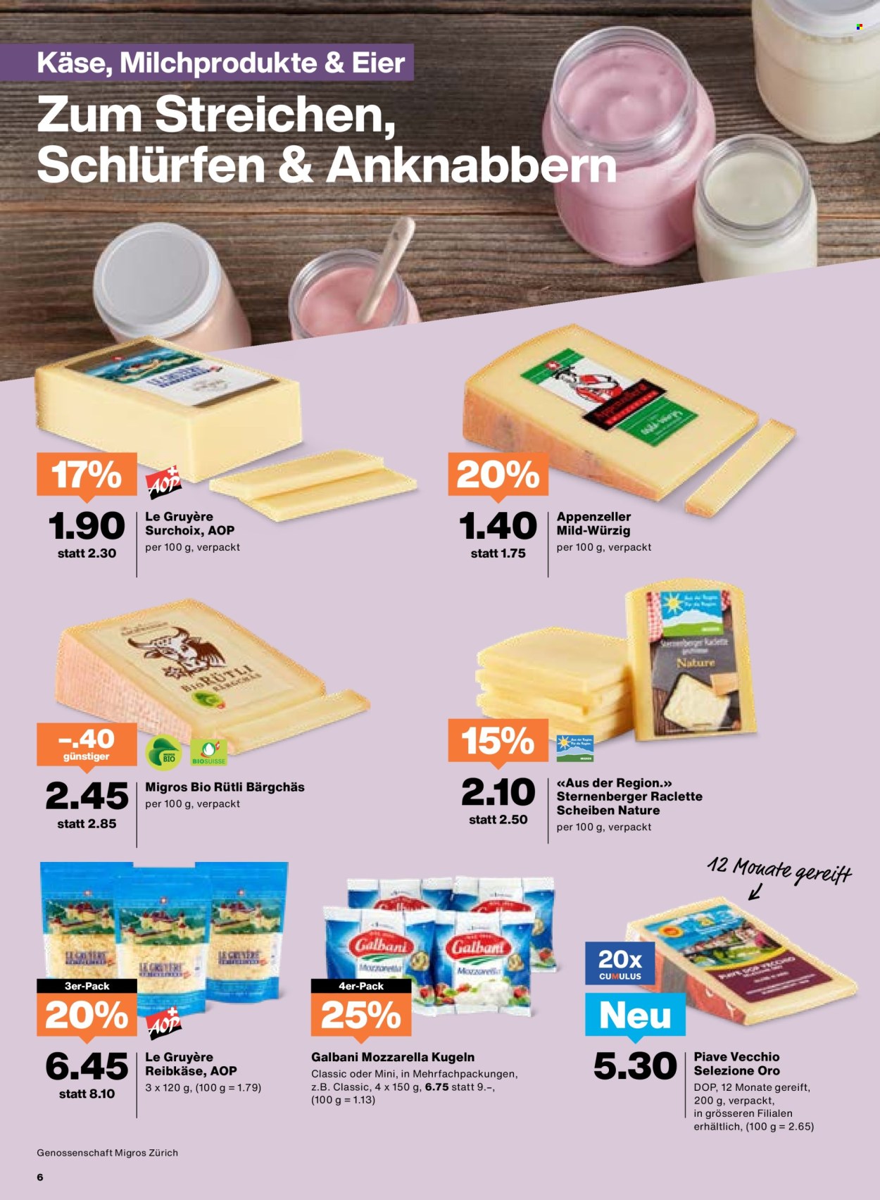 Catalogue Migros - 16.7.2024 - 22.7.2024. Page 6