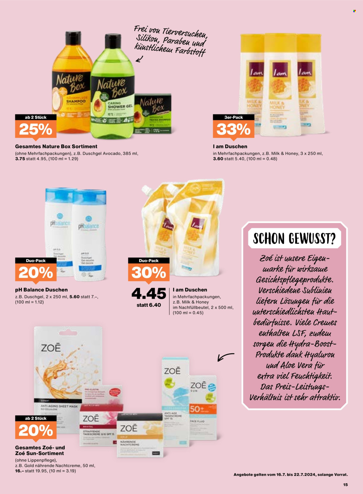 Catalogue Migros - 16.7.2024 - 22.7.2024. Page 15