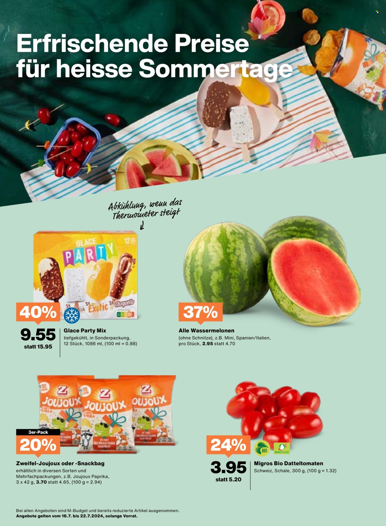 Catalogue Migros - 16.7.2024 - 22.7.2024. Page 20