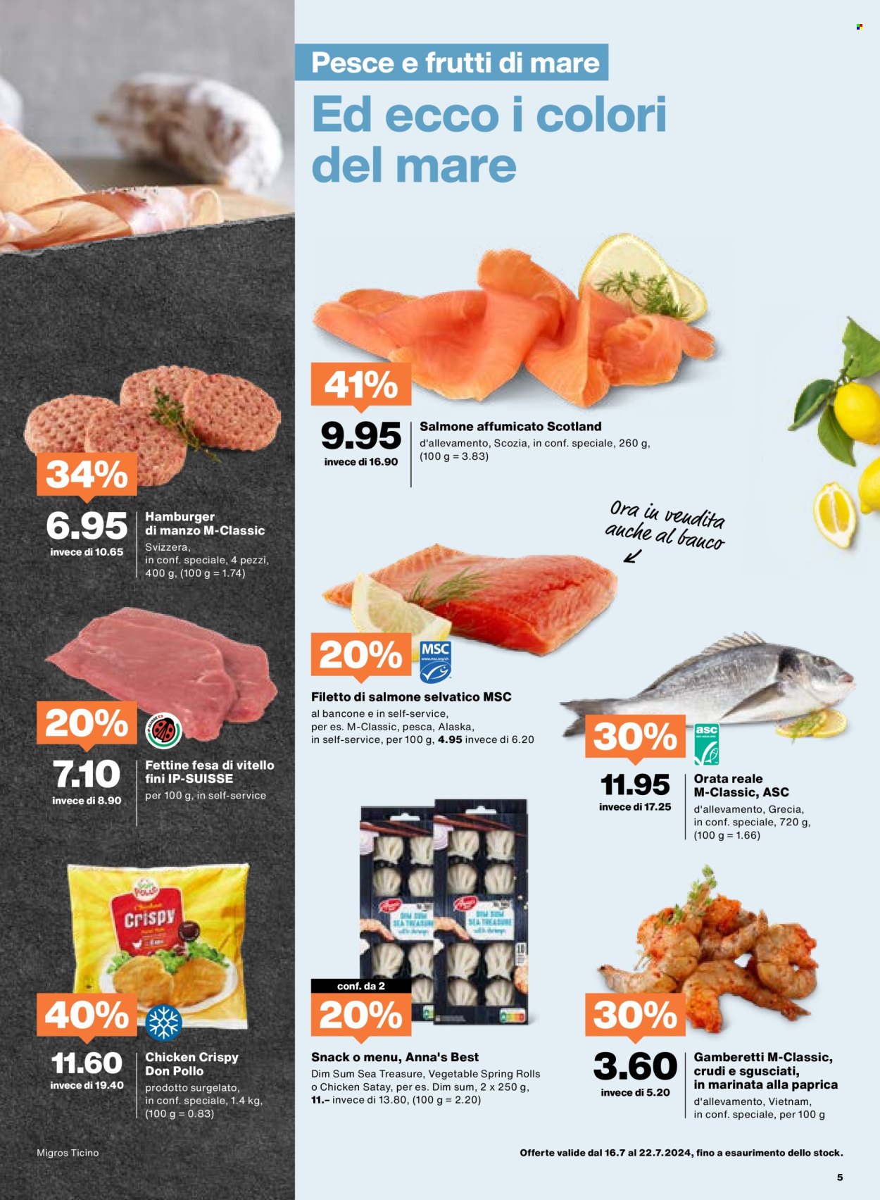 Volantino Migros - 16.7.2024 - 22.7.2024. Pagina 5