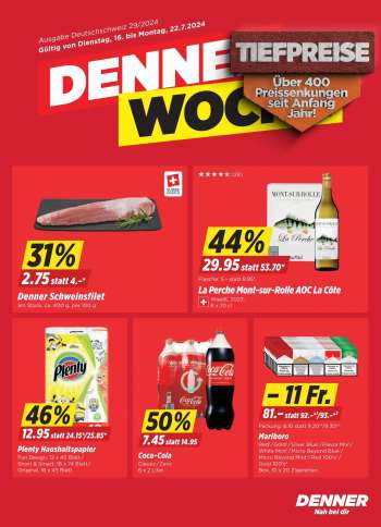 Volantino Denner - 16.7.2024 - 22.7.2024.