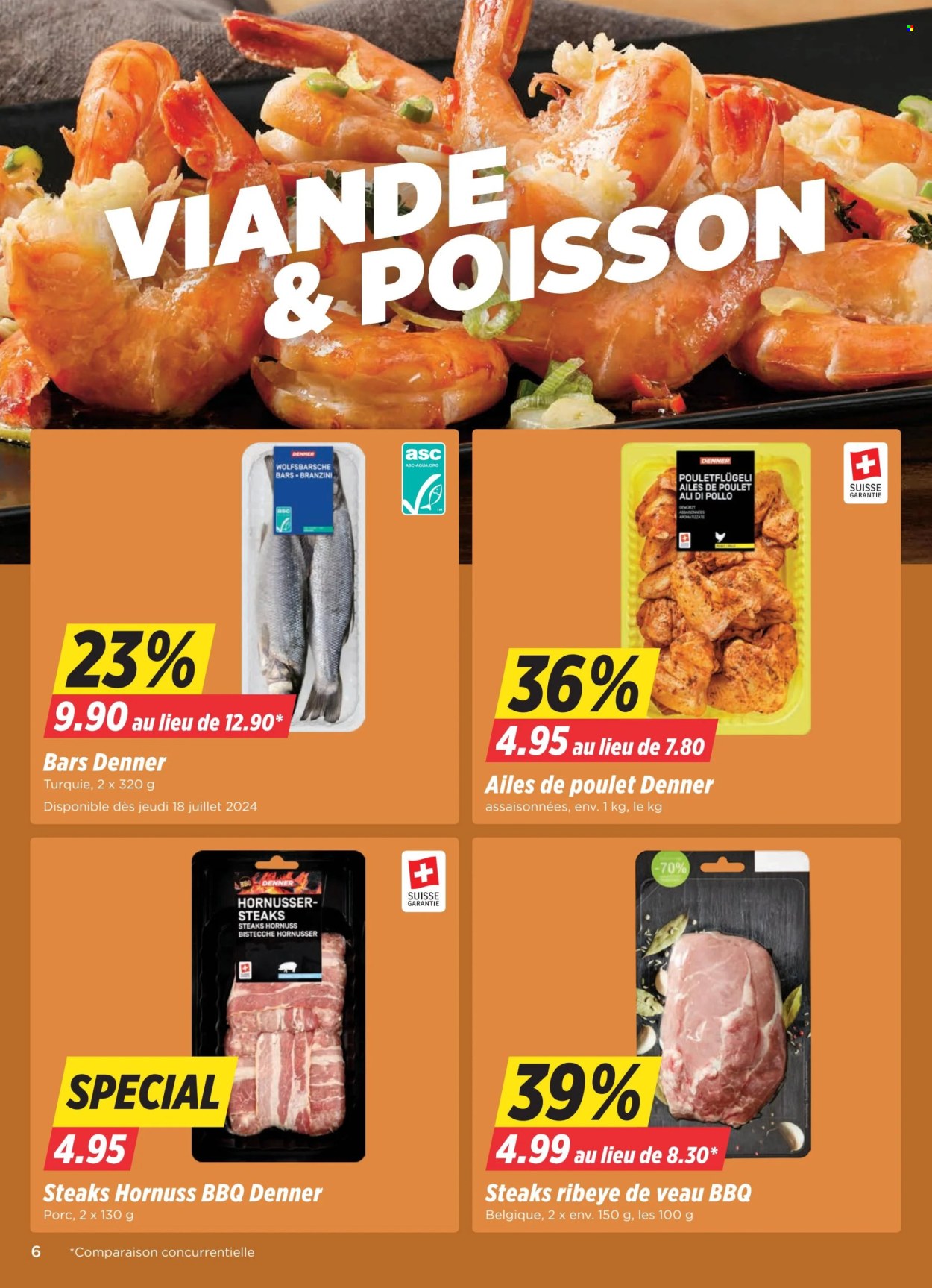 Volantino Denner - 16.7.2024 - 22.7.2024. Pagina 6