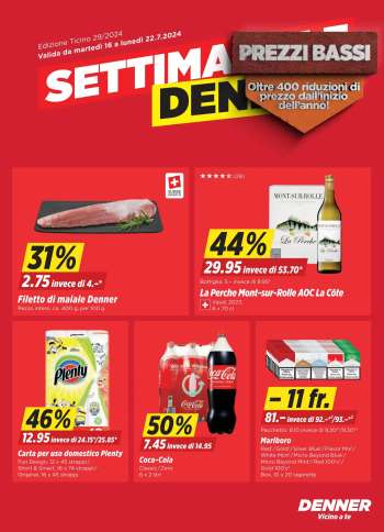 Volantino Denner - 16.7.2024 - 22.7.2024.