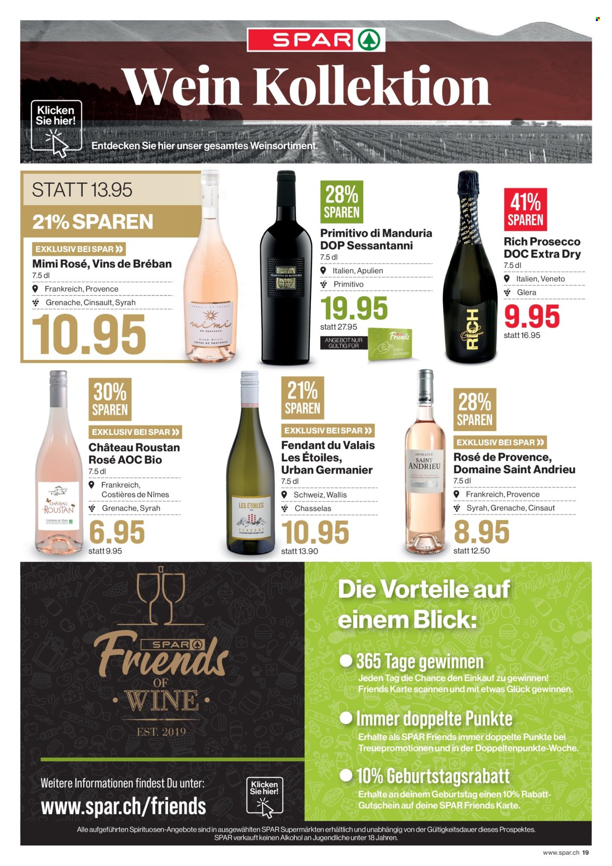 Prospekt SPAR - 18.7.2024 - 24.7.2024. Seite 19