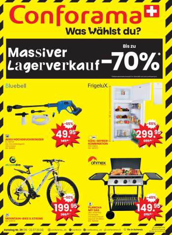 Catalogue Conforama - 16.7.2024 - 22.7.2024.